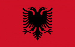 Bild: albanienflagge.png